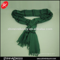 Latest design women's green hollow out scarf